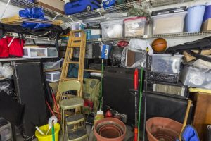 Garage aufräumen und putzen